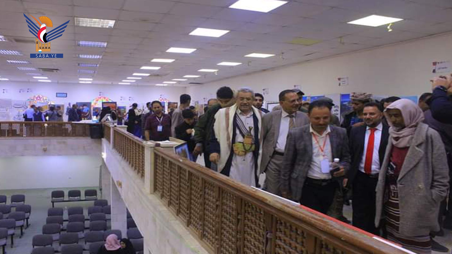 افتتاح معرض الفن التشكيلي لطلبة الجامعات اليمنية برواق بيت الثقافة بصنعاء